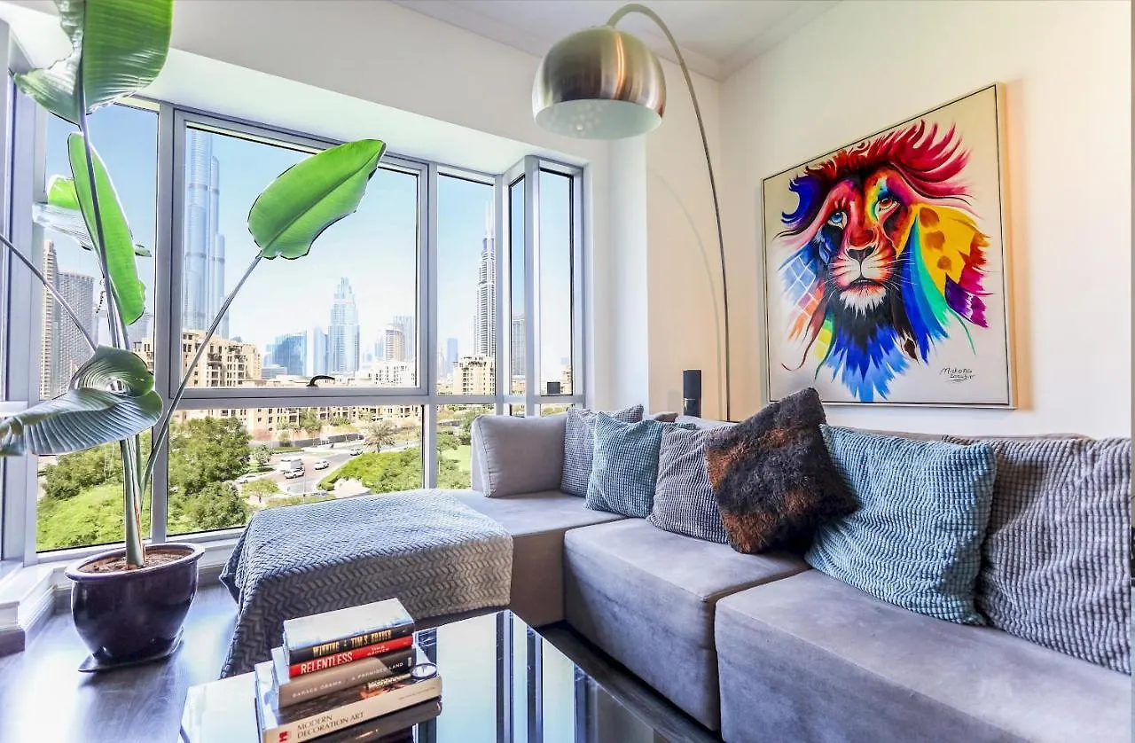 Elite Lux Holiday Homes - Luxe 2Br Stunning Burj Khalifa View Downtown Dubaj