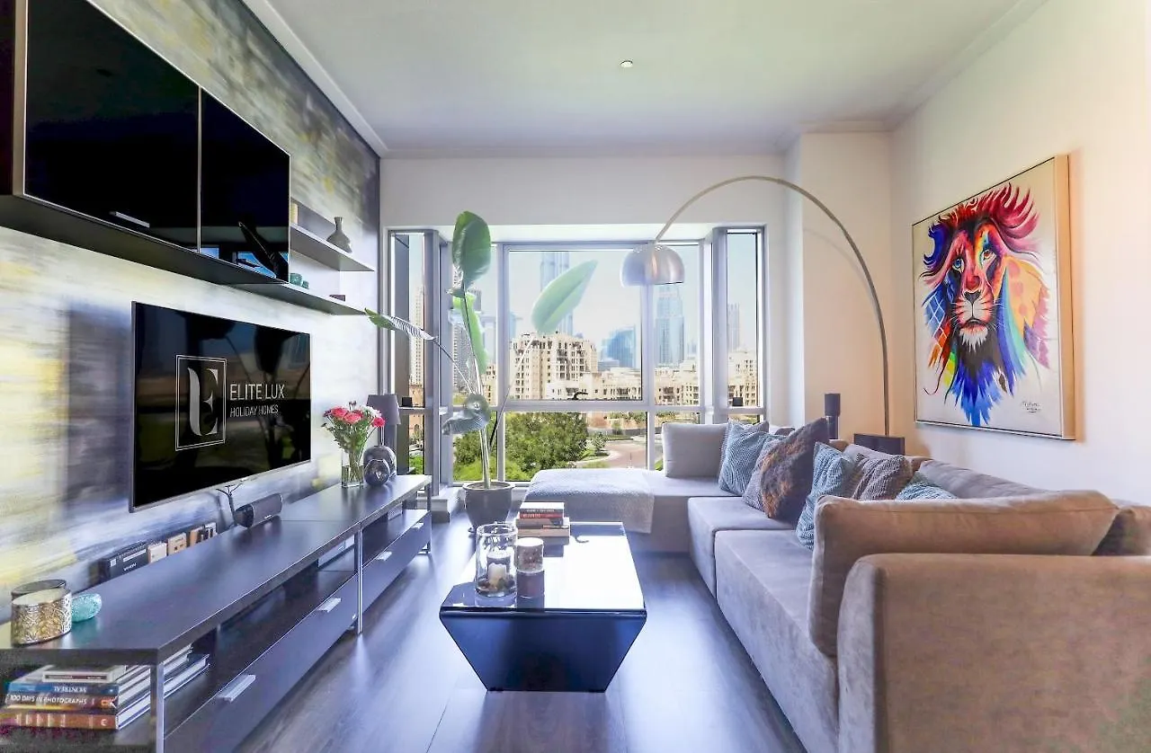 Elite Lux Holiday Homes - Luxe 2Br Stunning Burj Khalifa View Downtown Dubai